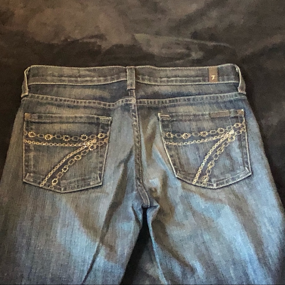 7 For All Mankind Dojo Jeans Crystal Insignia